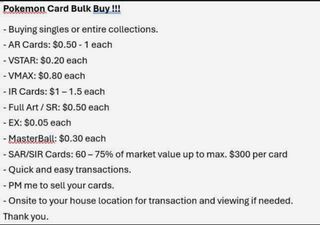 (Category: ) located in . Submitted by pokelextcg (Listing ID 1448079545, Image 1). Description: .