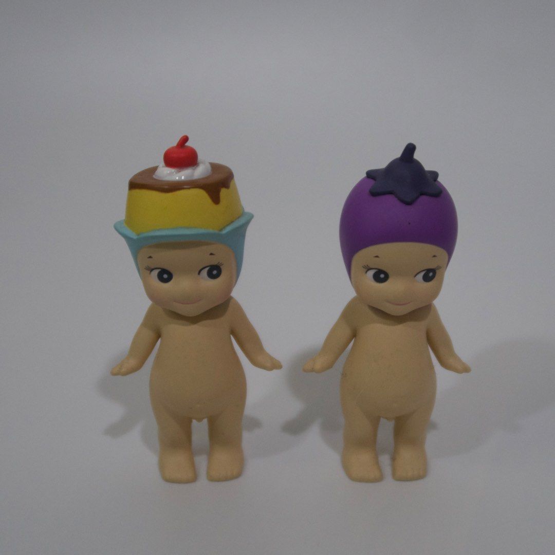 wts lfb tingi sonny angel (Category: Designer & Blind Box Toys) located in Taguig. Submitted by abbycaa (Listing ID 1449885656, Image 2). Description: good to mint condi no bnf marine series - seahorse & blowfish [₱300] vegetable series - eggplant [₱300] sweets series - pudding [SOLD].