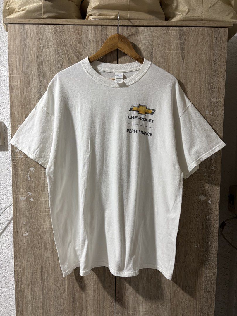 Y2K Chevrolet Tee (Category: Tshirts & Polo Shirts ) located in Tagum. Submitted by pointers15 (Listing ID 1449929469, Image 3). Description: XL on tag 23.5x29.5 Like new Cr: 9.8/10 No issue❌.
