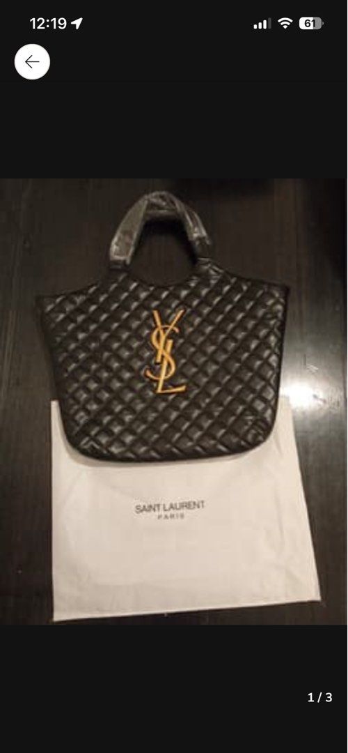 YSL large bag (Category: Women's Bags & Wallets) located in Melbourne. Submitted by jlejones (Listing ID 1449897837, Image 1). Description: Large YSL Bag Old design .