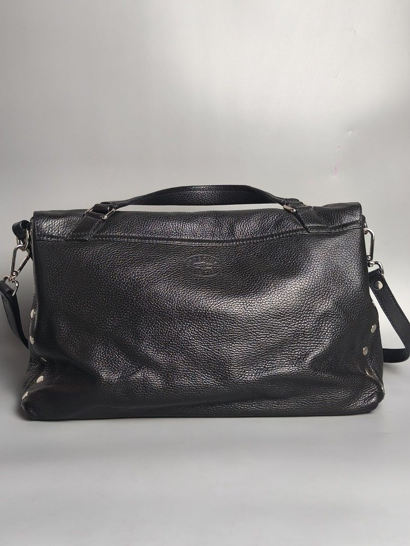 Zanellato Postina Anni 50 Large Shoulder Bag (Category: Luxury Bags & Wallets) located in Bulacan. Submitted by 4kcollection.ph (Listing ID 1449830723, Image 2). Description: Zanellato Postina Anni 50 Large Shoulder Bag Pre-loved from Japan 🇯🇵 Excellent Condition Size: Large Ykk Zip Made in Italy Calf Leather 100% Adjustable Detachable Strap Twisted Lock No Issue Dm for sure buyer 📩 MOP: Gcash / Maya / BPI Courier: J&t / Lbc / Lalamove Locatio