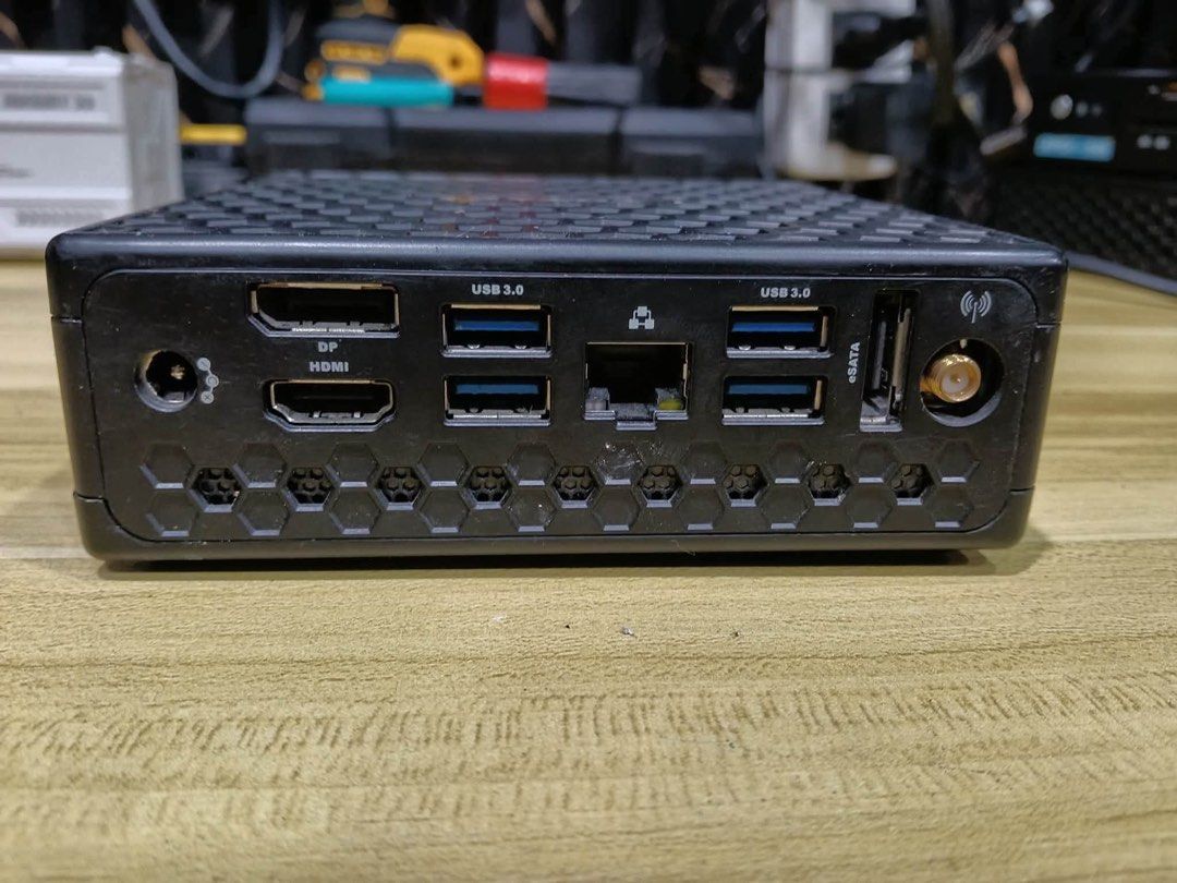 ZOTAC ZBOX CI520 NANO Mini PC Intel Core i3 (Category: Desktops) located in Manila. Submitted by trvpspxt (Listing ID 1449809401, Image 2). Description: ZOTAC Mini cpu i3-4020Y 8gb ram 128gb ssd Windows 11 Pro OS Unit and power adaptor - ZOTAC ZBOX CI520 NANO Mini PC - Intel Core i3 Processor - 8GB RAM - Windows 11 Pro Installed - Multiple USB 3.0 Ports - DisplayPort (DP) and HDMI Outputs - Ideal for compact setups or office use - Tested and conf