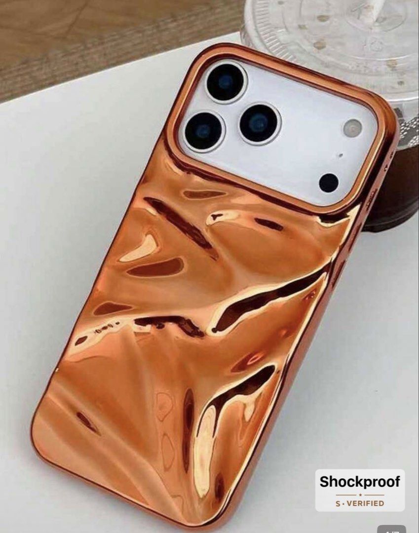 3D Glossy Solid Color Wavy Soft Silicone Phone Case, Compatible With IPhone 17 Pro (Category: Cases & Sleeves) located in Quezon City. Submitted by faye.jud (Listing ID 1450082879, Image 2). Description: - Compatible with iPhone 17 Pro - Unique 3D glossy wavy design - Made from soft silicone material - Provides shockproof protection - Adds a stylish and eye-catching look to your phone.