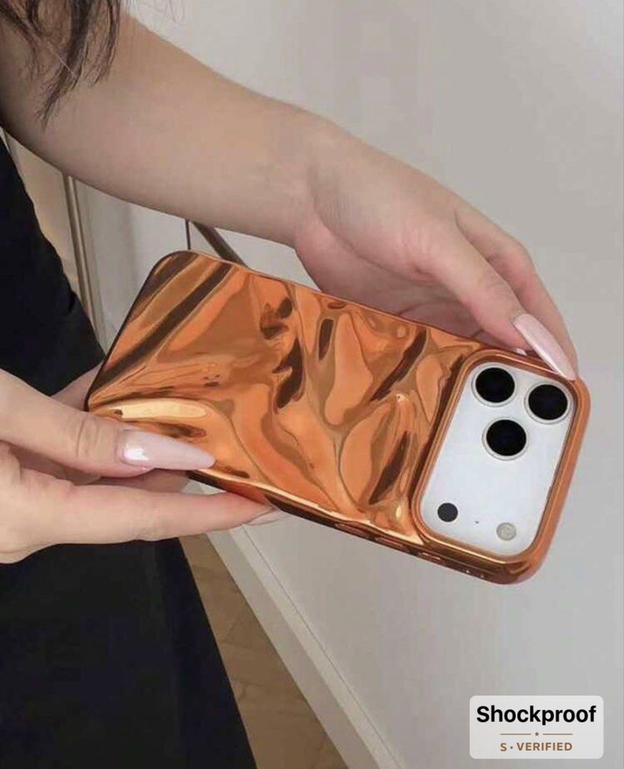 3D Glossy Solid Color Wavy Soft Silicone Phone Case, Compatible With IPhone 17 Pro (Category: Cases & Sleeves) located in Quezon City. Submitted by faye.jud (Listing ID 1450082879, Image 3). Description: - Compatible with iPhone 17 Pro - Unique 3D glossy wavy design - Made from soft silicone material - Provides shockproof protection - Adds a stylish and eye-catching look to your phone.