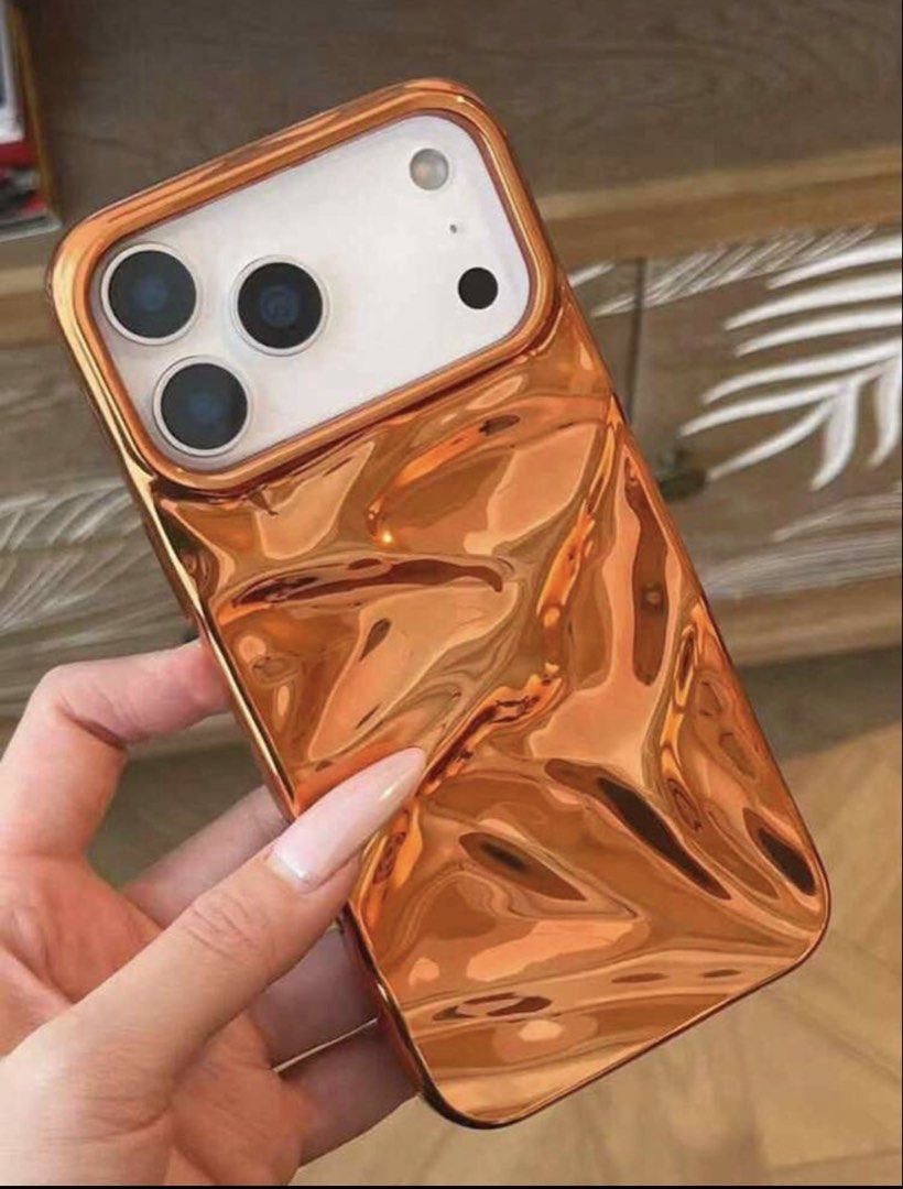 3D Glossy Solid Color Wavy Soft Silicone Phone Case, Compatible With IPhone 17 Pro (Category: Cases & Sleeves) located in Quezon City. Submitted by faye.jud (Listing ID 1450082879, Image 1). Description: - Compatible with iPhone 17 Pro - Unique 3D glossy wavy design - Made from soft silicone material - Provides shockproof protection - Adds a stylish and eye-catching look to your phone.