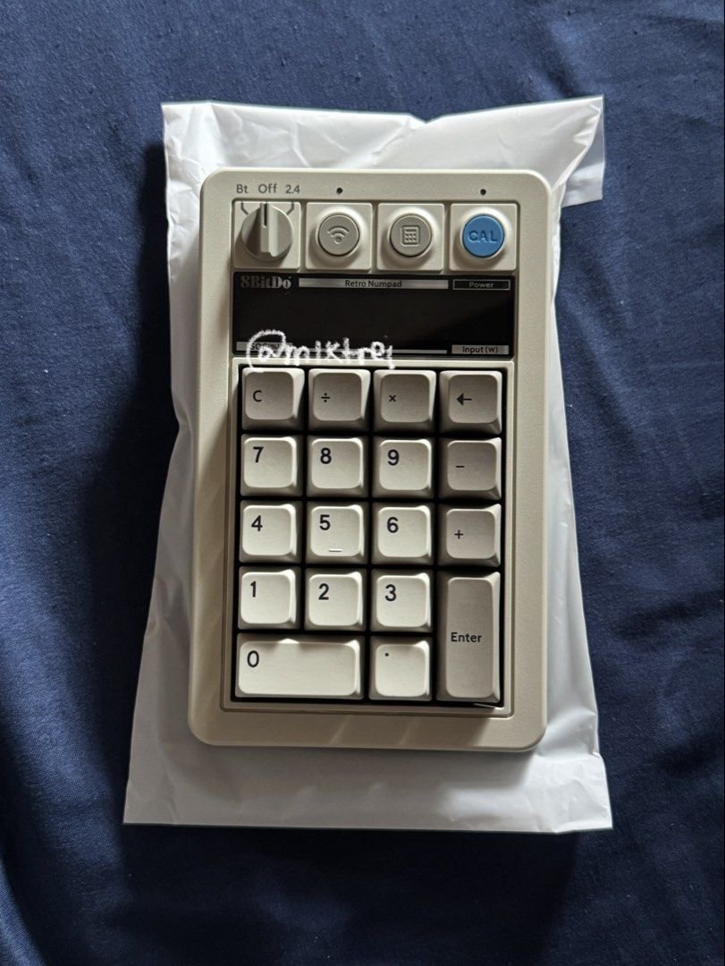 8Bitdo Retro 18 Mechanical Numpad (B5HB) - M Edition (Category: Computer Keyboard) located in Cainta. Submitted by mlktrei (Listing ID 1450033960, Image 1). Description: Brand new, never been used. Rfs: Need funds - Connectivity: Bluetooth, 2.4G, USB - Includes: Original box, cable, and manual - Condition: All keys and functions working perfectly - Ideal for: Adding a mechanical numpad to your desk setup.