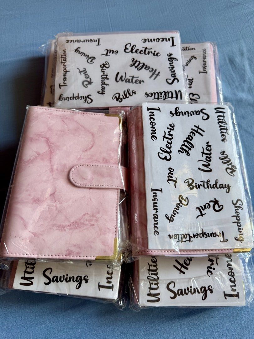 Cash Stuffing Money Budget Binder Wallet - Pink (Category: Home Improvement Tools & Accessories) located in Bulacan. Submitted by mskath21 (Listing ID 1449303749, Image 3). Description: Organize your finances in style! 🌸 Cash stuffing essential. 😉 ✔️ Available in: Pink 🩷 ONHAND 📍 Location: Guiguinto, Bulacan 🚛 Shipment via Lalamove or J&T c/o buyer..