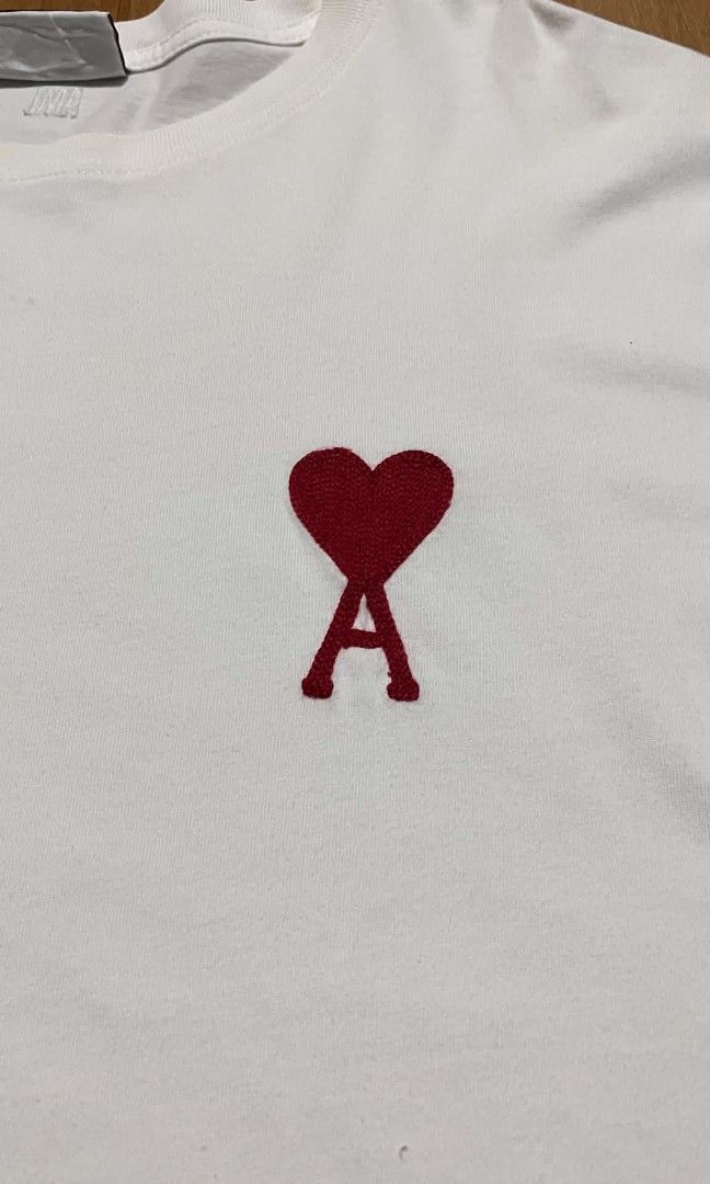 AMI (Category: Tshirts & Polo Shirts ) located in Manila. Submitted by thrifted_shop08 (Listing ID 1450087696, Image 3). Description: Ami Tee Excellent Condition Dimes 25x29 Color rate 9/10 No issue Mine ₱ +Shipping.