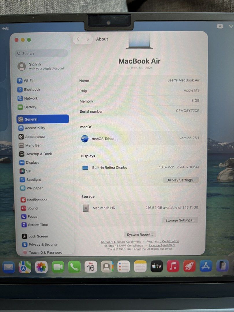 Apple MacBook Air 13-inch M3511072136761845761