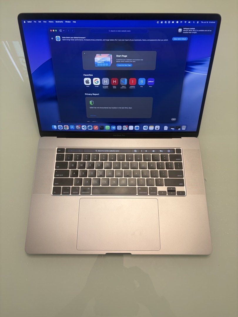 Apple MacBook Pro 16-inch 2019 Intel i7 16GB RAM 512GB SSD