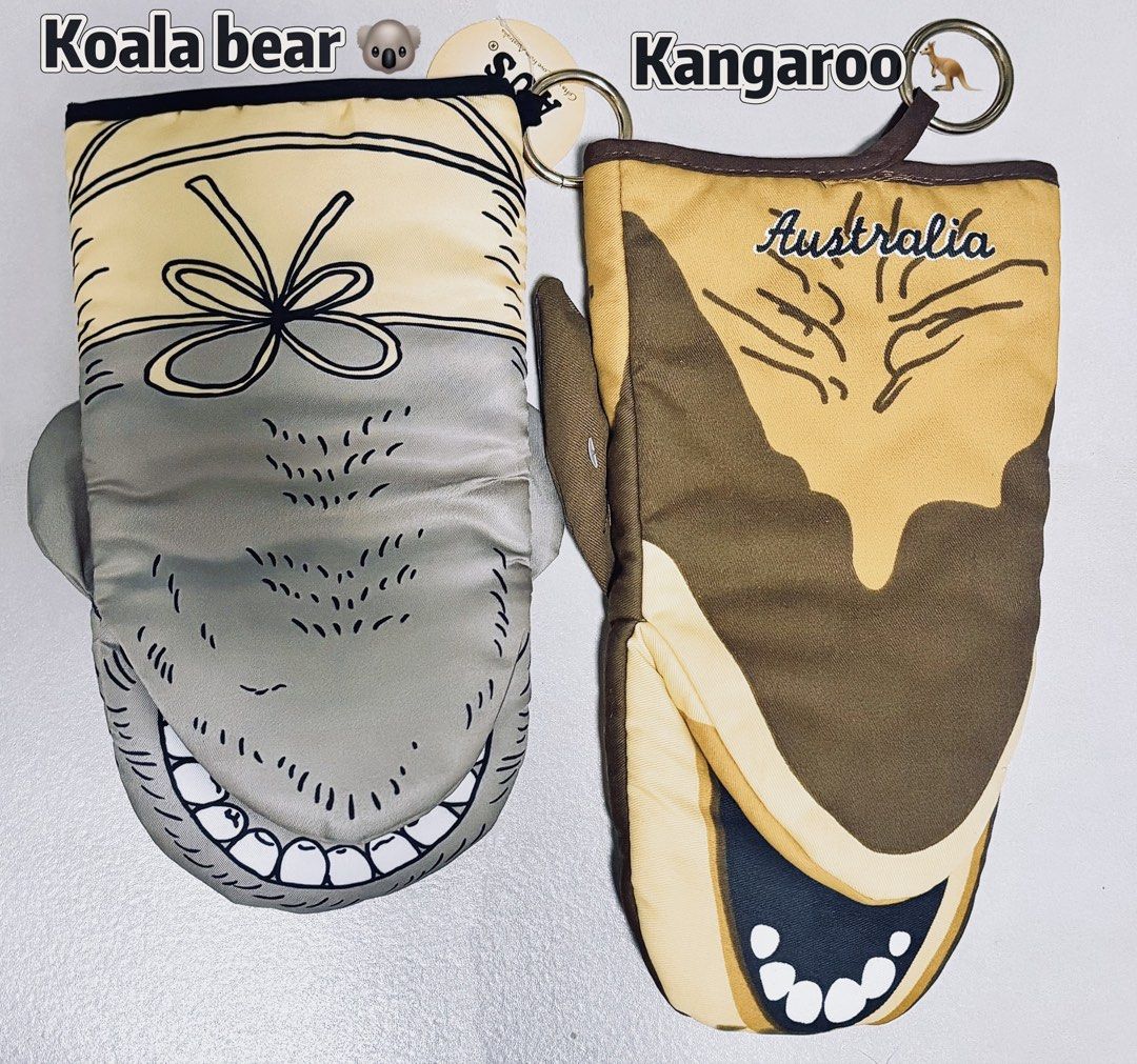 Australia Koala / Kangaroo Oven Mittens511547097639168001