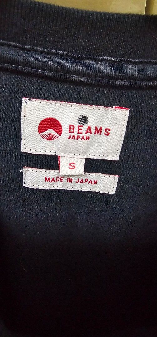 BEAMS JAPAN T-shirt (Category: Tshirts & Polo Shirts ) located in Tanza. Submitted by walburst (Listing ID 1450048731, Image 2). Description: BEAMS JAPAN Color: Navy Blue Made in Japan Size: S Excellent condition .
