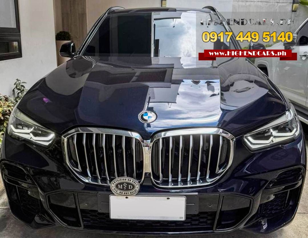 BMW X5 M SPORT 2023 Auto (Category: Used Cars) located in Manila. Submitted by highendcars (Listing ID 1450000012, Image 1). Description: 2023 BMW X5 M SPORT CALL: 0917-449-5140 WWW.HIGHENDCARS.PH Excellent Condition 4.4L Twin-Turbocharged V8 8-speed M Steptronic automatic with Sport Shifting M xDrive all-wheel drive system Ceramic PPF Mileage: 7t Kms only Plate ending 3 HIGHENDCARS.PH -- For every journey, there’s a car Sales / Indent Order/ Tra