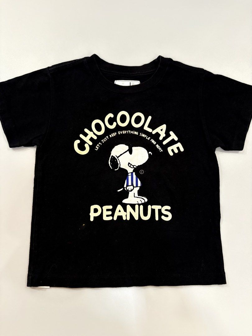 Boys Kids Tshirt Snoopy Peanuts Black (Category: Babies & Kids Fashion) located in San Fernando. Submitted by srhgrc (Listing ID 1450073490, Image 1). Description: Excellent Condition 2-3 year old.
