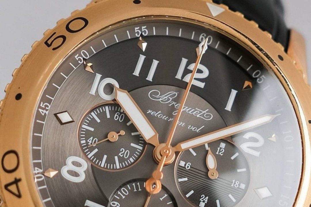 Breguet Transatlantique Flyback Chronograph (Category: Luxury Watches) located in Manila. Submitted by mnlwatchsociety (Listing ID 1449968796, Image 3). Description: Breguet Type XXI Transatlantique Flyback Chronograph Ref. 3810 • 18K Rose Gold • Complete Set The Type XX is one of the few luxury pilot’s watches with genuine military roots. Its lineage traces back to the 1950s, when Breguet supplied flyback chronographs to the French Air Force and