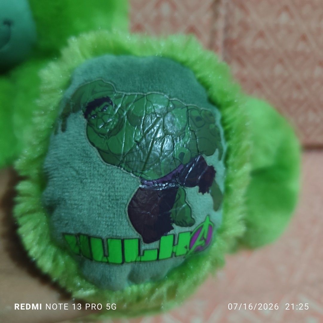 Build A Near Incredible Hulk 17" (Category: Action & Battle Toys) located in Manila. Submitted by buyybustt (Listing ID 1450084088, Image 2). Description: Good As New 17 inches color may vary due to lighting Dm for more Details.