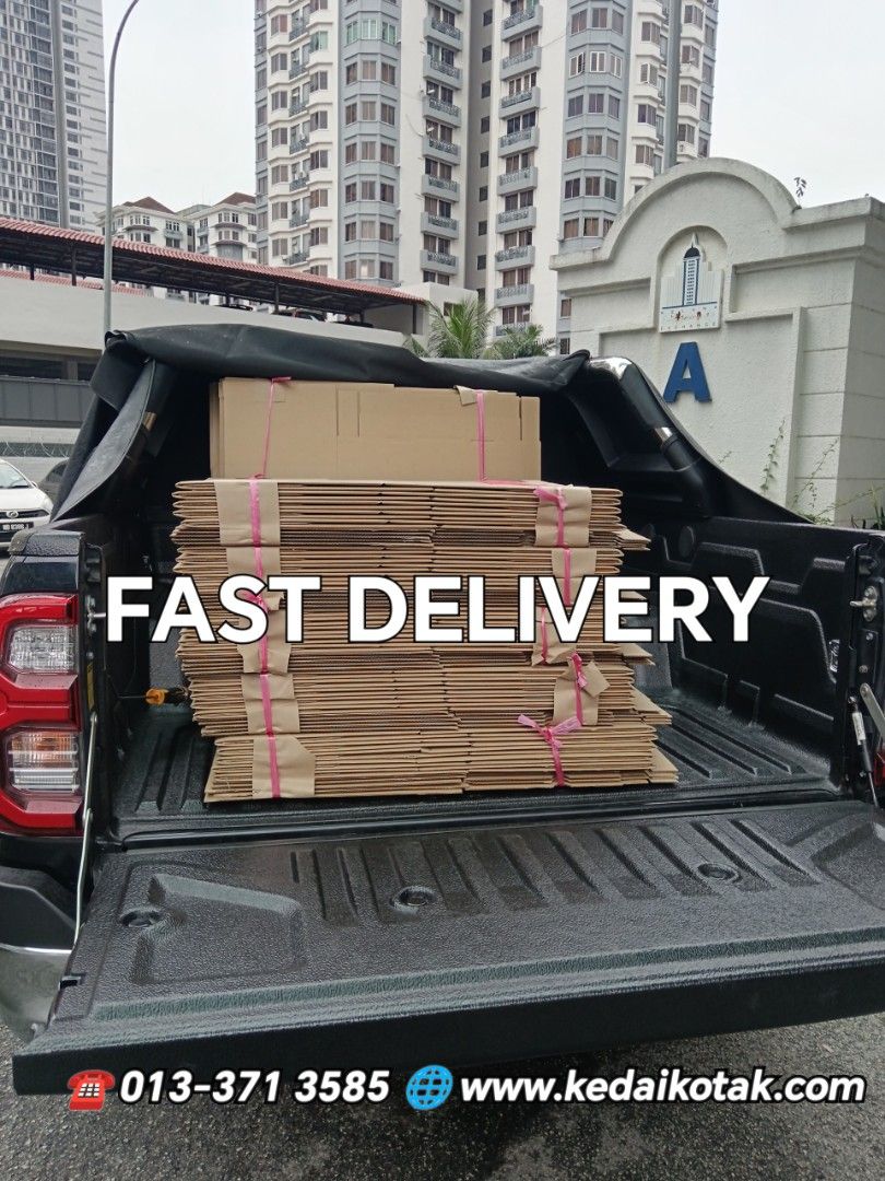 CARTON BOX - PACKING (Category: Others) located in Kuala Lumpur. Submitted by kilangkotak (Listing ID 1449987791, Image 2). Description: Nak Kotak Arkib? Ada. Nak Kotak 2XXL? Ada. Nak Kotak Besar? Ada. Nak Kotak Pindah Rumah & Pejabat? Pun ada! Tak kira beli sikit atau banyak, kami sedia membantu. 📲 WA : OI3-37I 3585 🌐 www.kedaikotak.com "KEDAI KOTAK - HARI2 READY STOCK".