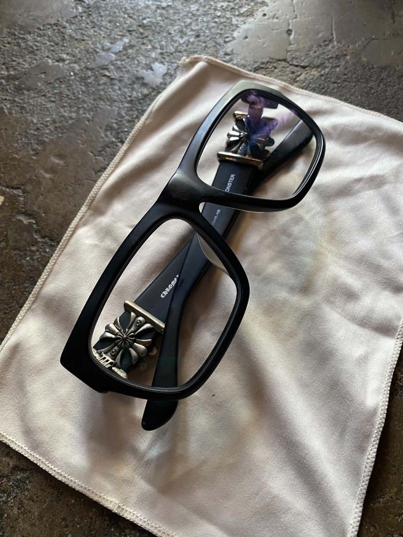 Chrome Hearts "The Monsters" sunglasses black (Category: Luxury Accessories) located in Cabuyao City. Submitted by PHdowner30 (Listing ID 1449972214, Image 3). Description: FOR SALE ONLY Chrome Hearts "The Monsters" sunglasses black Very good condition Issue: replaced lenses anti rad and photochromic no return/refund P6,000 + SF negotiable Pm.