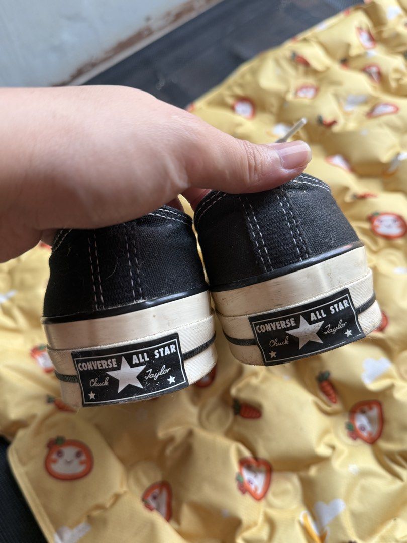 Converse Chuck 70 (Category: Sneakers) located in Manila. Submitted by schellane_01 (Listing ID 1450004148, Image 2). Description: Converse Chuck 70 🪻Size: 6.5 Men’s / 8.5 Women’s 🪻Lightly used and stored for a long time. 🪻Lace has black stains that couldn’t be removed after washing. 🪻No box. Slightly negotiable. PM your offers..