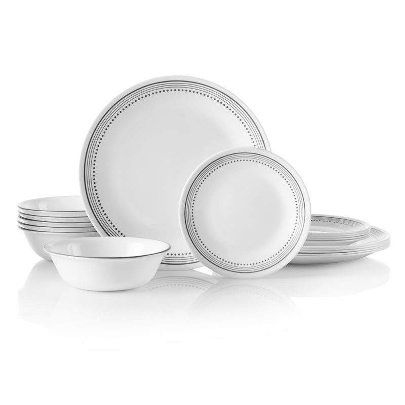 Corelle Mystic Gray Set of 12
