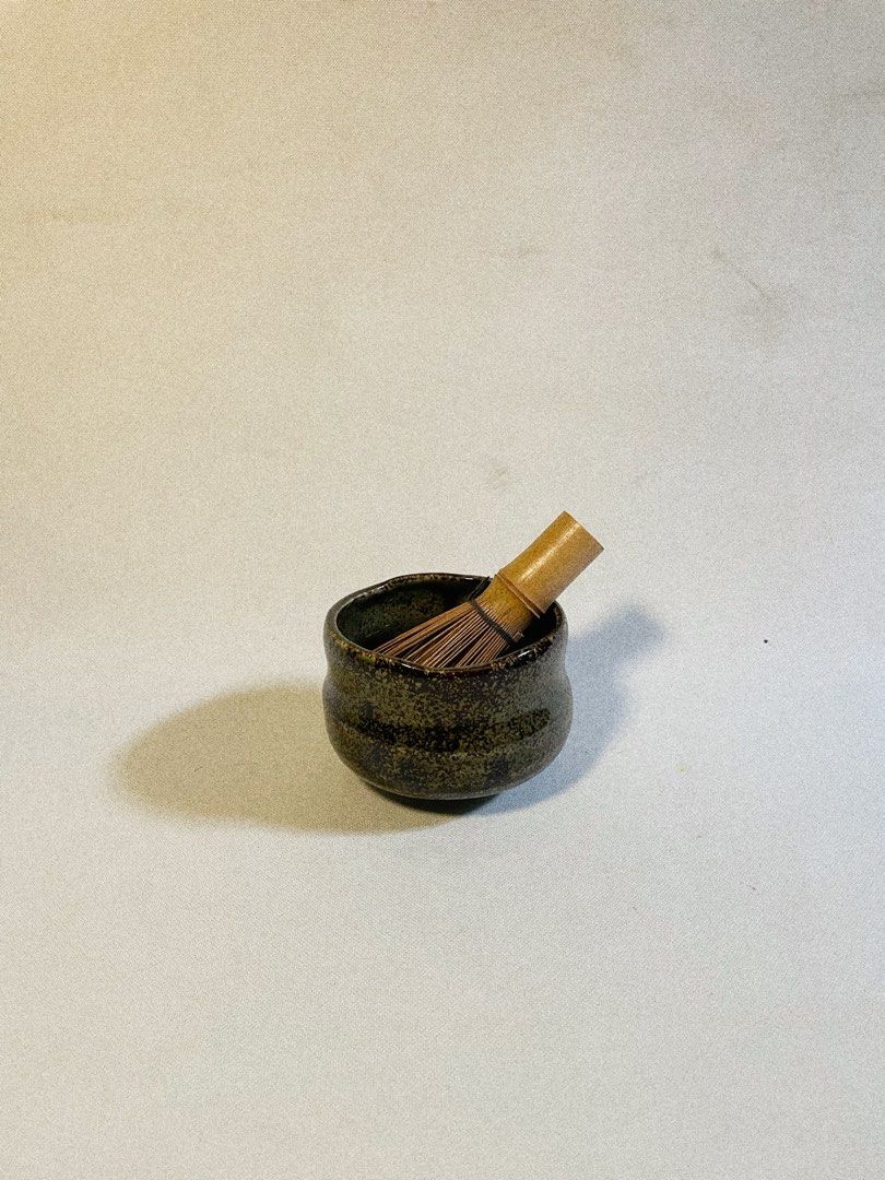 Dark green travel sized chawan (Category: Coffee & Tea Tableware) located in Antipolo. Submitted by ceramiqueph (Listing ID 1450066419, Image 1). Description: D:9cm H:6.5cm .