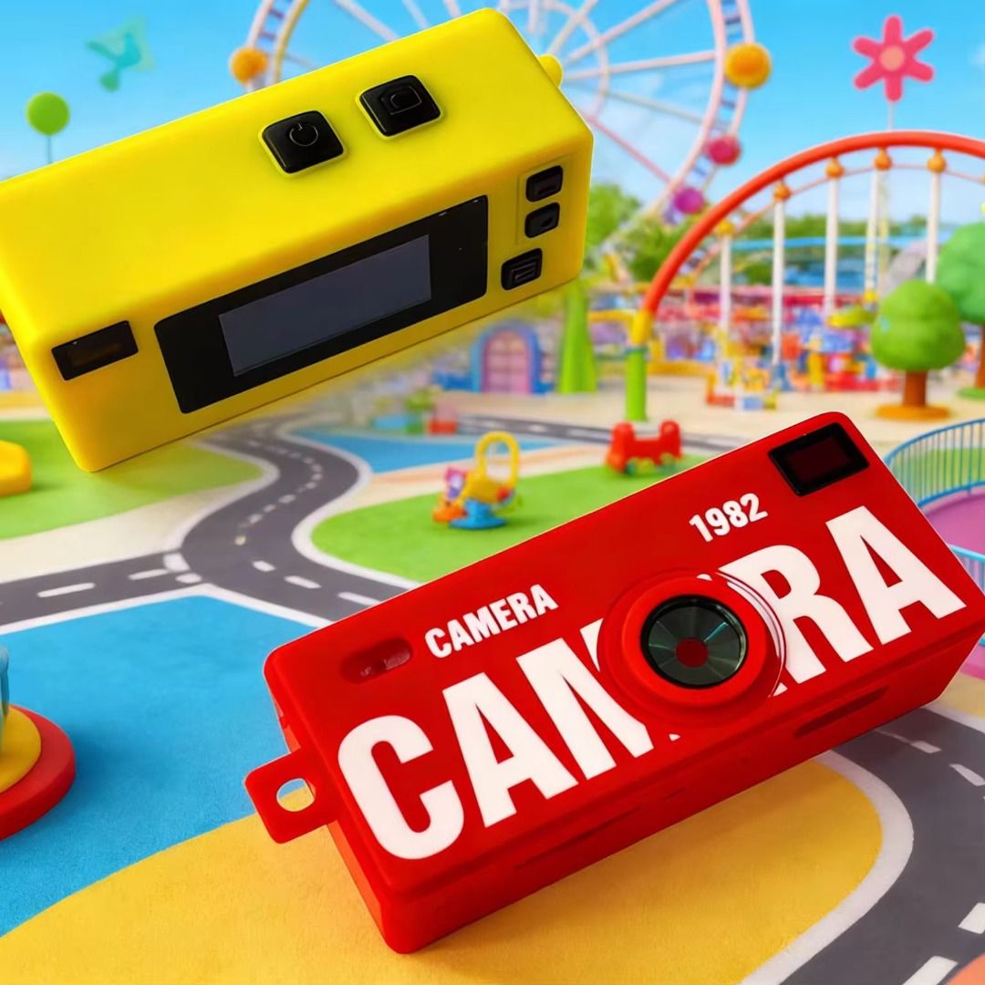 G03 Retro Thumb Camera Mini Camera (Category: Cameras) located in Quezon City. Submitted by paosells (Listing ID 1450017784, Image 2). Description: - Super cute retro thumb cameras - Available in Yellow, Green, Red, Black, Gray, Cyan, Blue, White - Features a small screen and buttons on top - Ideal for fun photos and capturing memories - Perfect for kids or vintage aesthetic lovers - Additional P180 for 8GB TF Card.