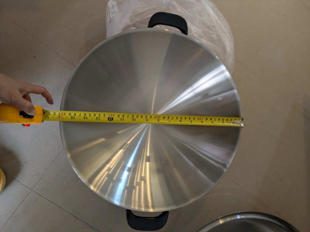 High Quality 18-8 Stainless Steel Wok Cookware