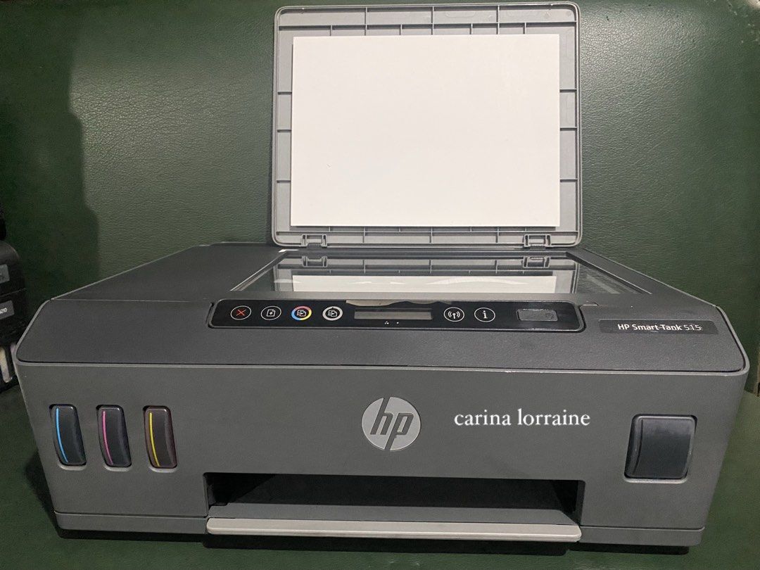 HP SMART TANK 515 PRINTER (Category: Printers, Scanners & Copiers) located in Manila. Submitted by k.gonzales (Listing ID 1449956187, Image 2). Description: HP SMART TANK 515 PRINTER ✅ Wireless ( Pwede sa phone ) ✅ Print ( Short, A4, Long ) ✅ Photocopy ( Short, A4 ) ✅ Scan ( Short, A4 ) ✅ Continuous Ink Test all you want! Pick up and/or lalamove. ₱3,500.
