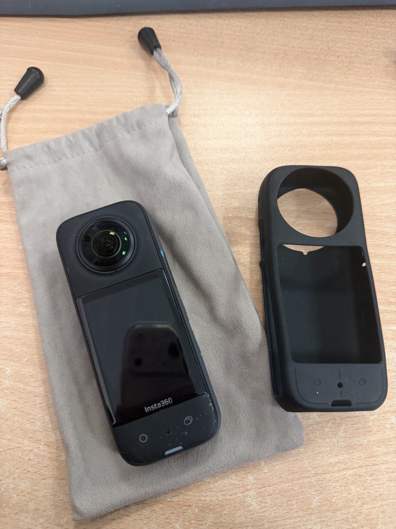 Insta360 X3 360 Action Camera (DEVICE ONLY) (Category: Cameras) located in Manila. Submitted by elmartin_ (Listing ID 1449956522, Image 1). Description: - Insta360 X3 Camera - Protective Silicone Case - Good Battery Included - Ideal for immersive videos and photos - Ready for your next adventure.