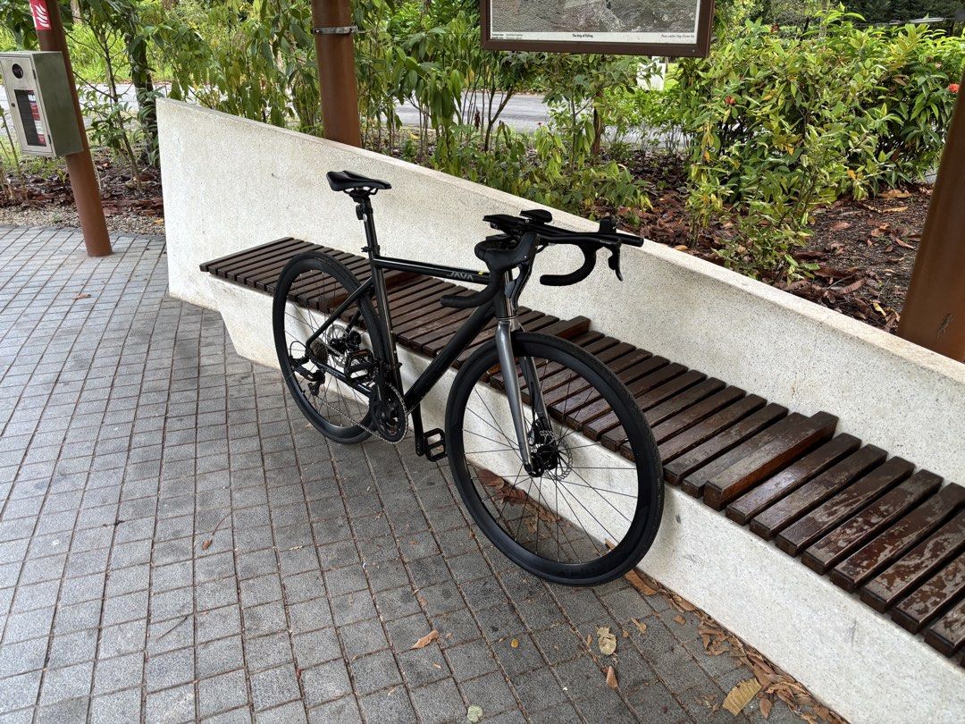 JAVA road bike (Category: Bicycles) located in Singapore. Submitted by Dyarkay (Listing ID 1450055874, Image 3). Description: Java road bike All parts are working well. Does not include tri bars or lights. - wheels changes to deeper rims - cassette changed to loud hubs Collect at my convenience please :).