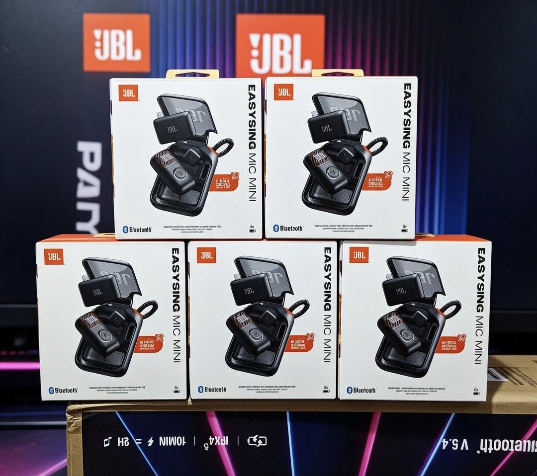 JBL EASY SING MIC MINI (Category: Microphones) located in Quezon City. Submitted by jhaybl (Listing ID 1450029107, Image 1). Description: 🎤 JBL EASY SING MIC MINI – AVAILABLE NOW! 🎤 🔥 5 PCS na lang ang available! Huwag nang maghintay baka maubusan! ✅ ₱7,500 each ✅ Brand New & Sealed ✅ 1 Year Warranty ✅ 7 Days Replacement Perfect para sa mga mahilig sa videoke, events, at home entertainment. Maliit pero malakas ang performance! 📲 Order now! 09