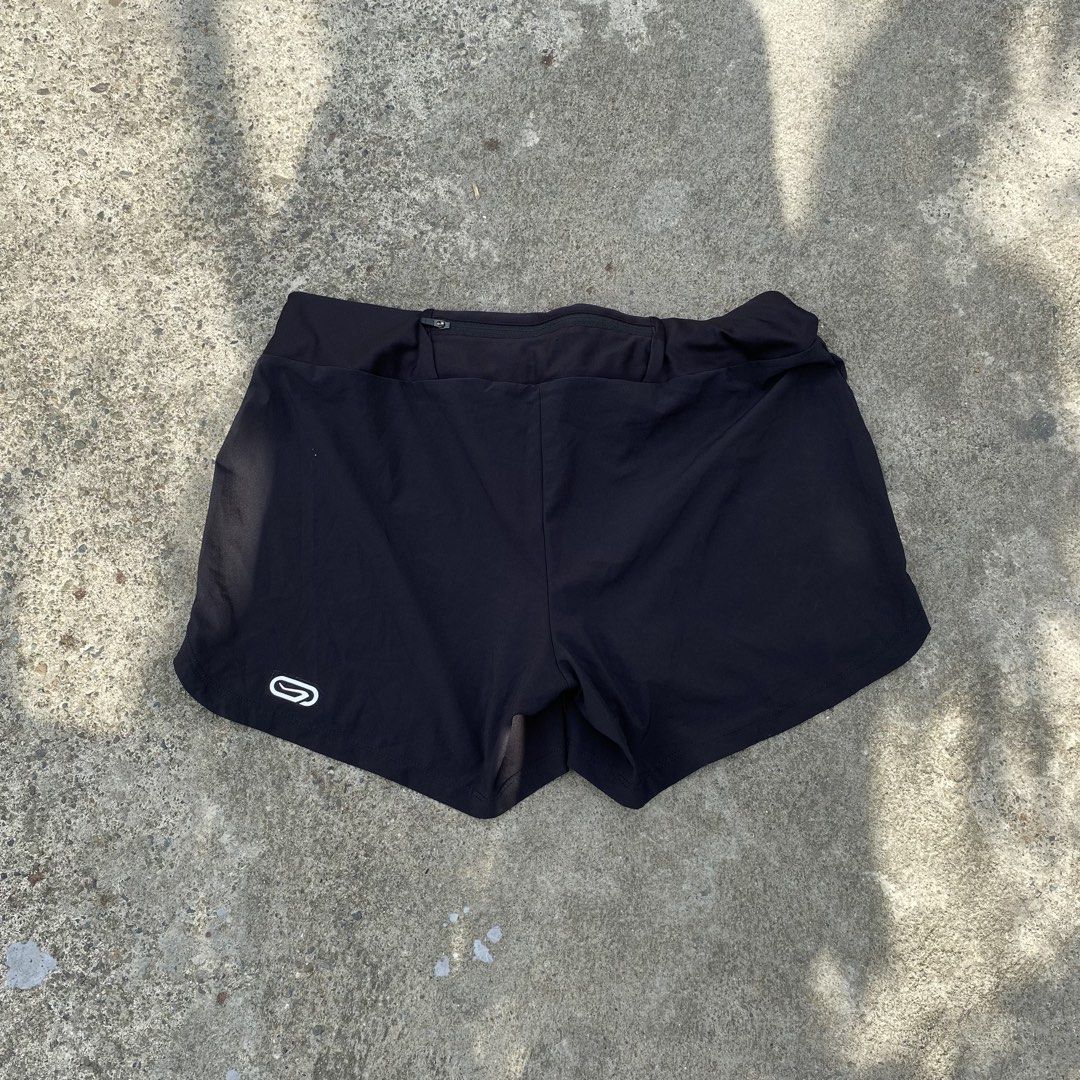 Kalenji Black Running Shorts (Category: Activewear) located in Aritao. Submitted by michaeljohnparingit (Listing ID 1450027009, Image 2). Description: - Brand: Kalenji - Color: Black - Material: Lightweight and breathable - Features: Elastic waistband with drawstring for a secure fit - Ideal for: Running, workouts, and general fitness activities - Design: Comfortable and functional - 29-30W/11L/12LO.
