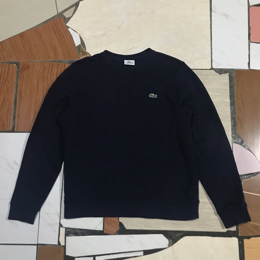 Lacoste Sport Asphalt Crew Sweat (Category: Coats, Jackets and Outerwear) located in Bacolod City. Submitted by cdargg (Listing ID 1450104131, Image 2). Description: Lacoste Sport Asphalt Crew Sweat •Size: 4 (Medium) •Dimension: Width - 21 Length - 25 •Excellent •9.5/10 Color Rate •No Issue/Flaws DM ME.