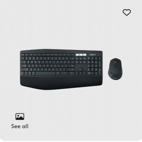 Logitech MK850 Performance Wireless Keyboard and Mouse Combo511246317933701120