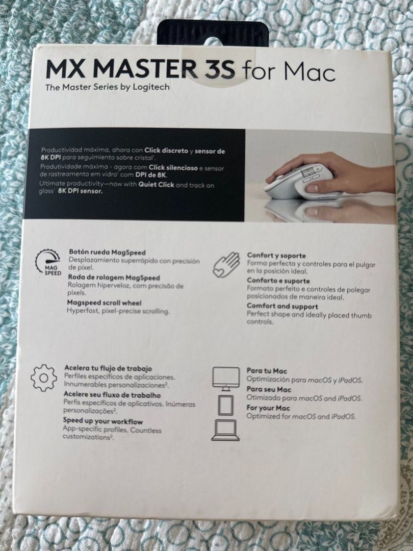 Logitech MX Master 3S for Mac Performance Wireless Mouse511474920169164801