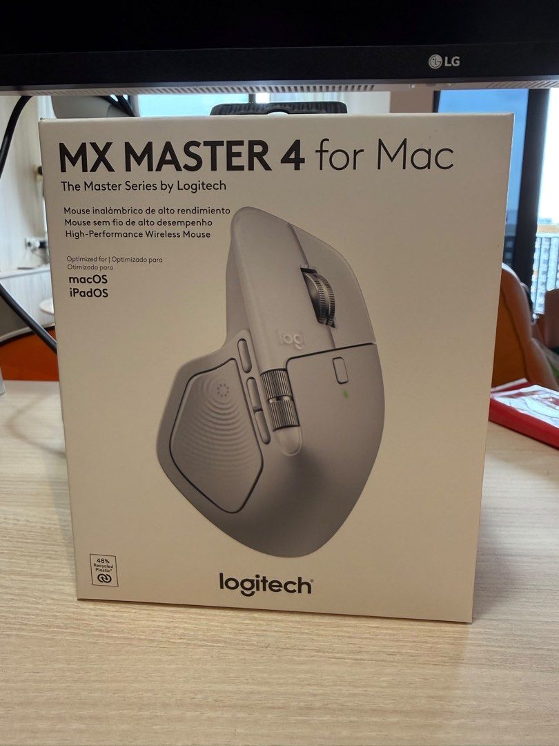 Logitech MX Master 4 for Mac Wireless Mouse511084054069923841