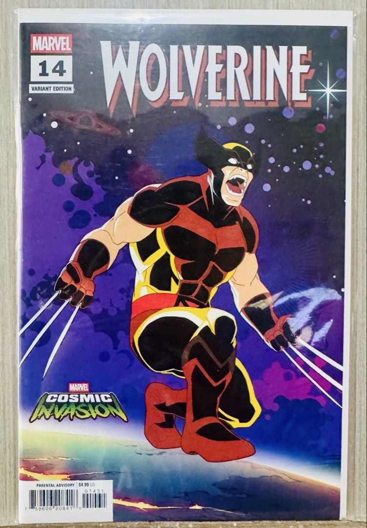 Marvel Comics: Cosmic Invasion Variant Edition Comics (Category: Comics & Manga) located in Manila. Submitted by komikskid92 (Listing ID 1450045616, Image 2). Description: COSMIC INVASION VARIANT COVERS Venom #253 - 500 Wolverine #14 - 500 Get both for 950 Items ares F to VF Condition Mandaluyong location.