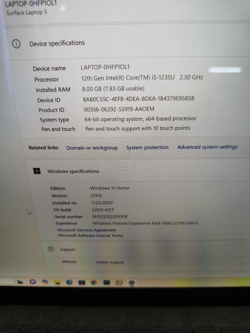 Microsoft surface laptop 5511072132064890882