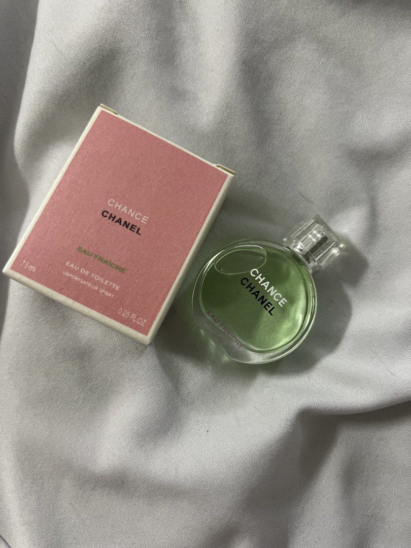 Miniature Chanel Chance Eau Fraich EDT 7.5ML (Category: Fragrance & Deodorants) located in Bukit Mertajam. Submitted by wellcare.essentials (Listing ID 1450093604, Image 1). Description: .