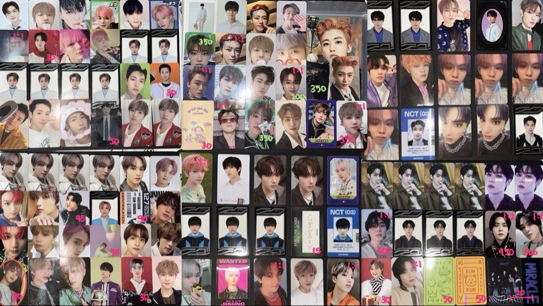 nct 127 | nct dream | wayv photocards (Category: K-Wave Merchandise) located in Manila. Submitted by clareeeey_ (Listing ID 1449960789, Image 2). Description: ღ wts lfb ph ღ ˚₊·— ͟͞͞♡ on hand: nct assorted photocards (sold as a set) — set taker: 47,000 pesos + pf and sf (open for reseller/host) — can make your own price breakdown tingi: — 240 pesos each except sa mga may price sa photo — follow the ratio, can be pair to anything unmarked — all mu