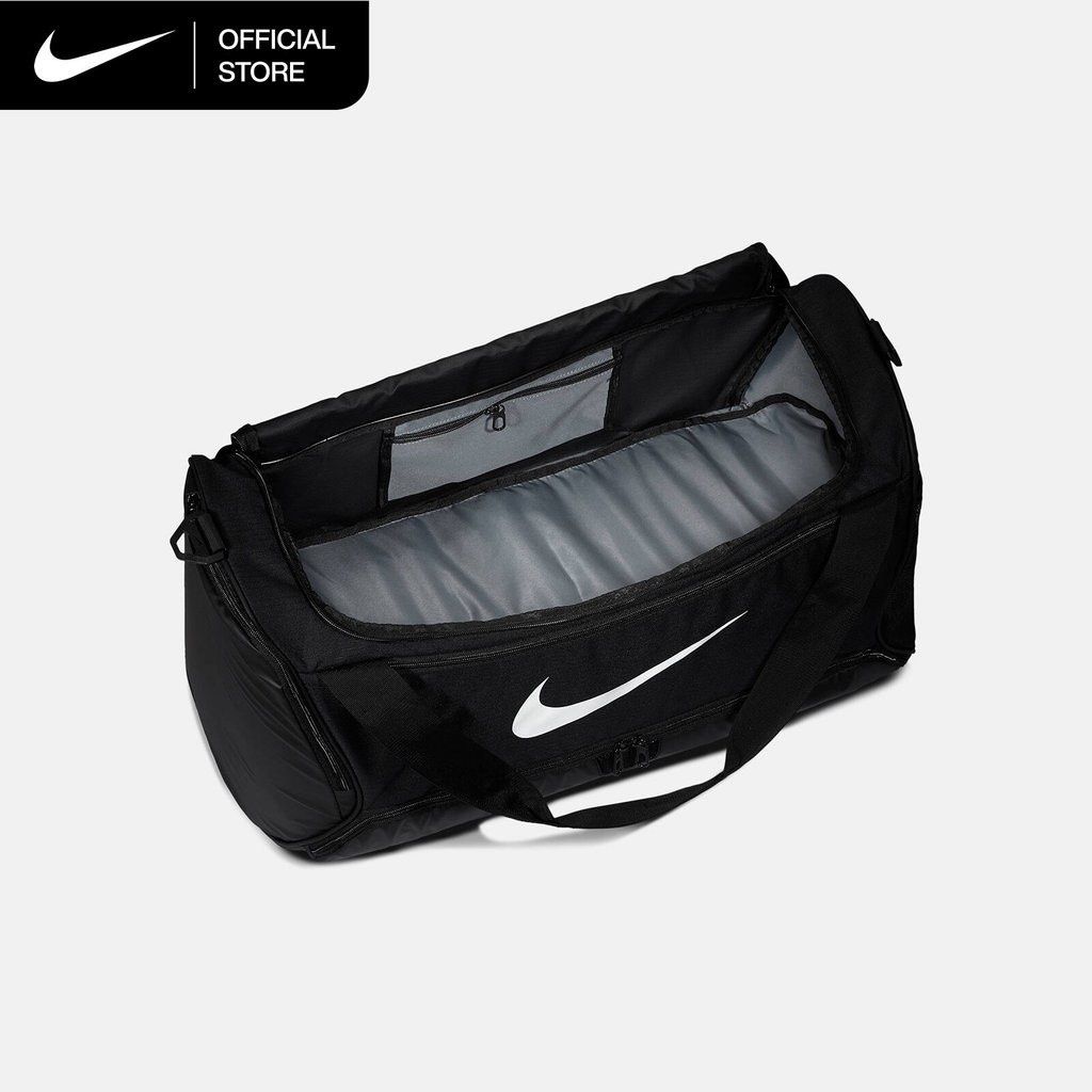 Nike Duffel Bag (Category: Sling Bags) located in San Pablo. Submitted by eli.declutters (Listing ID 1450000895, Image 3). Description: - Nike Brasilia Training Duffel Bag (Medium, 60L) - Dimensions: 25L x 12W x 12H - Got this last June 18, 2026 RFS: this was a gift for me and it’s too big for my petite body frame.