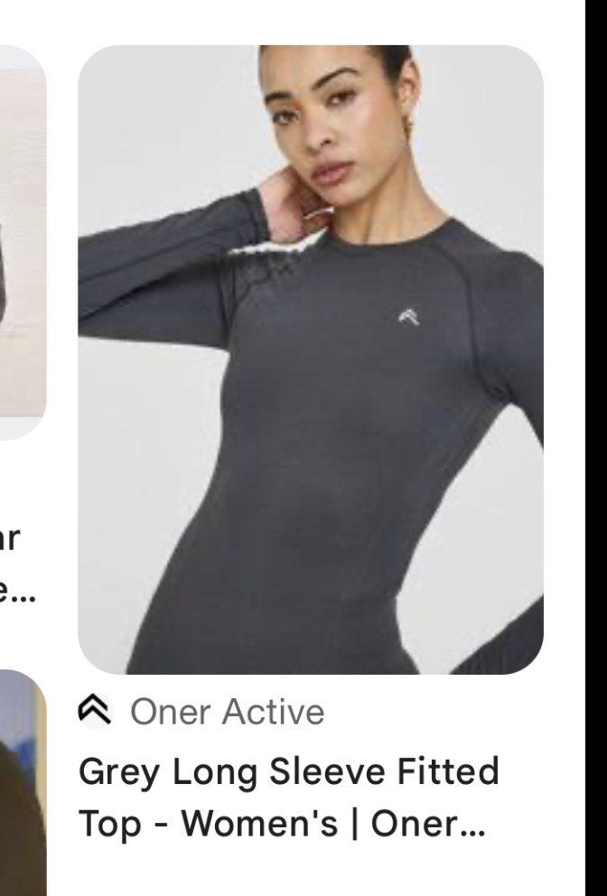 Oner Active Long Sleeve Fitted Top (Category: Activewear) located in General Trias. Submitted by decluttergemz (Listing ID 1449981842, Image 3). Description: .