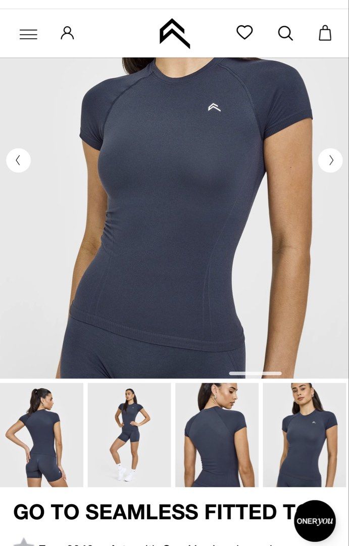 Oner Active Seamless Fitted Top (Category: Activewear) located in General Trias. Submitted by decluttergemz (Listing ID 1449981642, Image 3). Description: .
