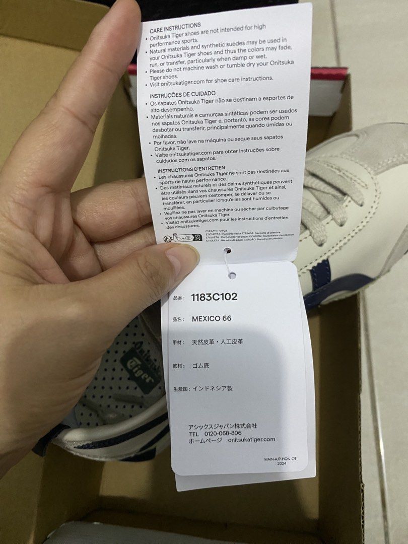 Onitsuka Tiger Mexico 66 Birch/Peacoat Ukuran 38 (Kategori: Sepatu Wanita) berada di Jakarta Selatan. Dikirim oleh anespratiwi (ID iklan 1450065042, Gambar 3). Deskripsi: Dijual onitsuka tiger mexico 66 warna birch/peacoat ukuran 38 Bisa unisex dan masih baru Beli di store onitsuka jepang.