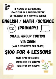 (Category: ) located in . Submitted by Tutor_Nur (Listing ID 1448742123, Image 1). Description: .