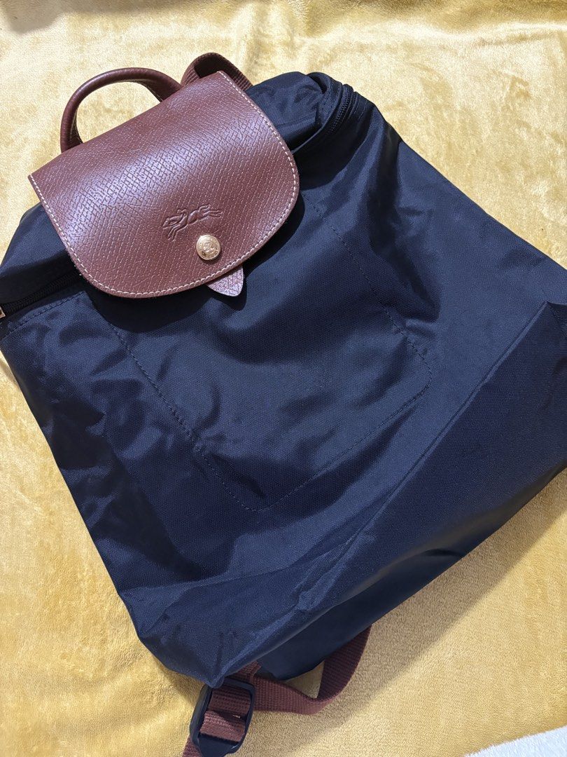 ORIGINAL preloved Longchamp back pack (Category: Backpacks) located in Bacolod City. Submitted by poppylouri.ph (Listing ID 1450092936, Image 1). Description: Excellent condition. Original. Ready to ship. + SF only. .