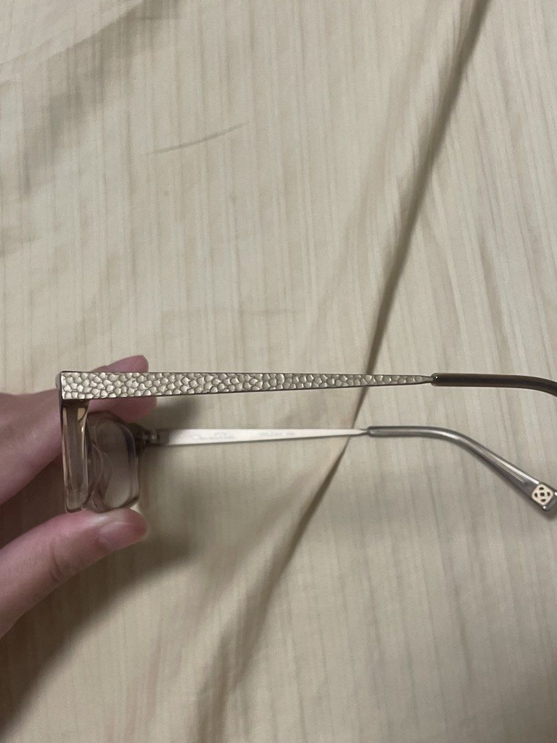 oscar de la renta - bayonetta glasses (Category: Sunglasses & Eyewear) located in Ternate. Submitted by pradababy (Listing ID 1449963290, Image 3). Description: graded lenses (replaceable) bought from ideal vision last april 2026. original price is 9,995. rfs: will buy new specs still brand new although wala na case :) bought it on impulse because the frame is SO CUTE ;bayonetta, iykyk. slide thru if interested 💟 .