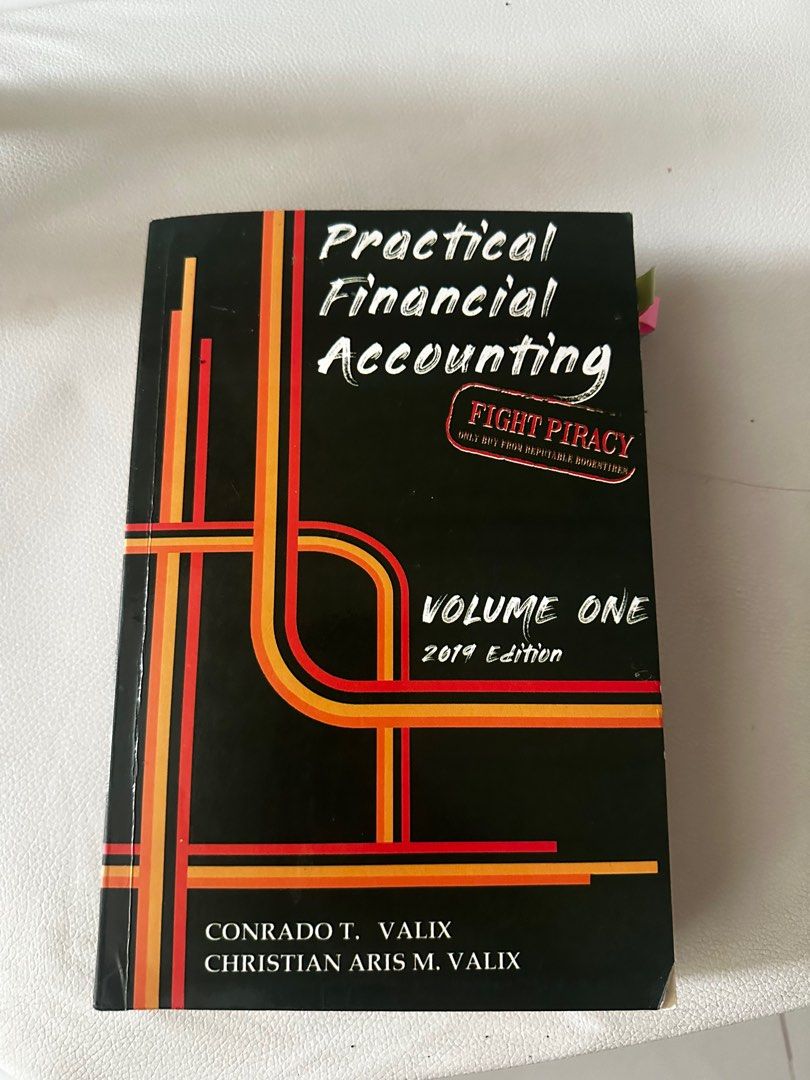 Practical Financial Accounting by Valix Vol. 1 (Category: Textbooks) located in Manila. Submitted by lava_g0rl (Listing ID 1450049388, Image 1). Description: .