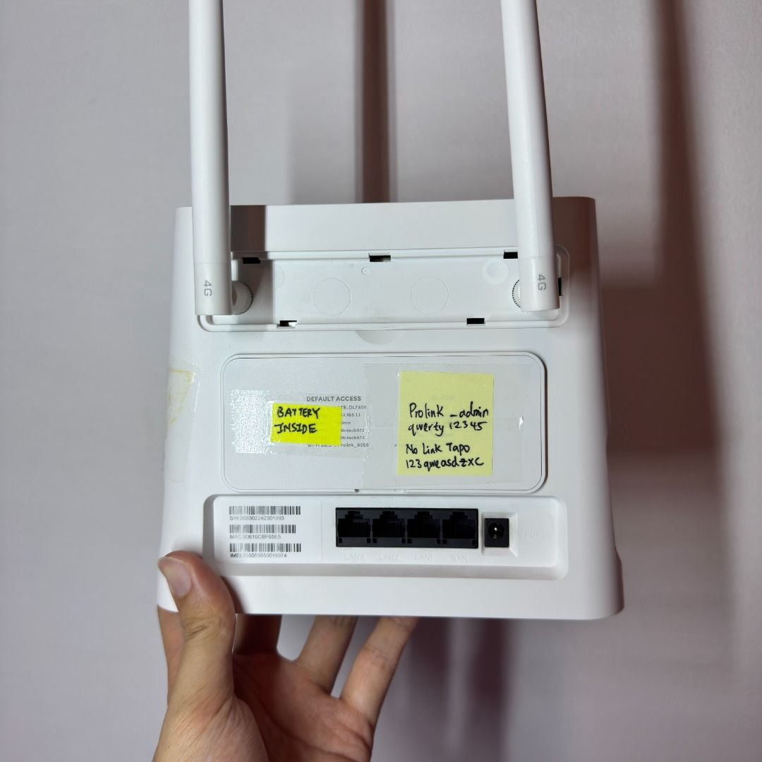 Prolink 4G LTE Wireless Router511221170041016323