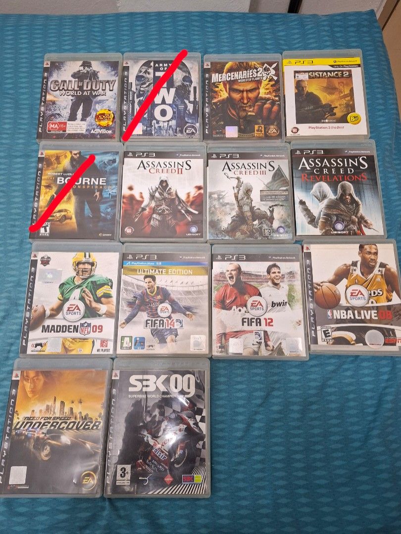 Ps3 Games (Category: PlayStation) located in Petaling Jaya. Submitted by superlazyman (Listing ID 1450000520, Image 1). Description: Rm20 each buy more get discounts.